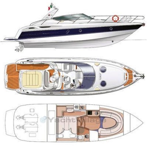 Cranchi 41 layout