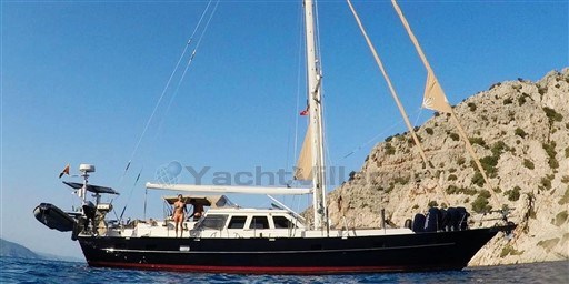 Jachtwerft Südsee Makkum Lifting Keel Oceangoing Steel Cutter Rigged Sloop